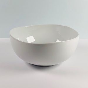 West Elm Organic Porcelain Serving Bowl - White, Medium